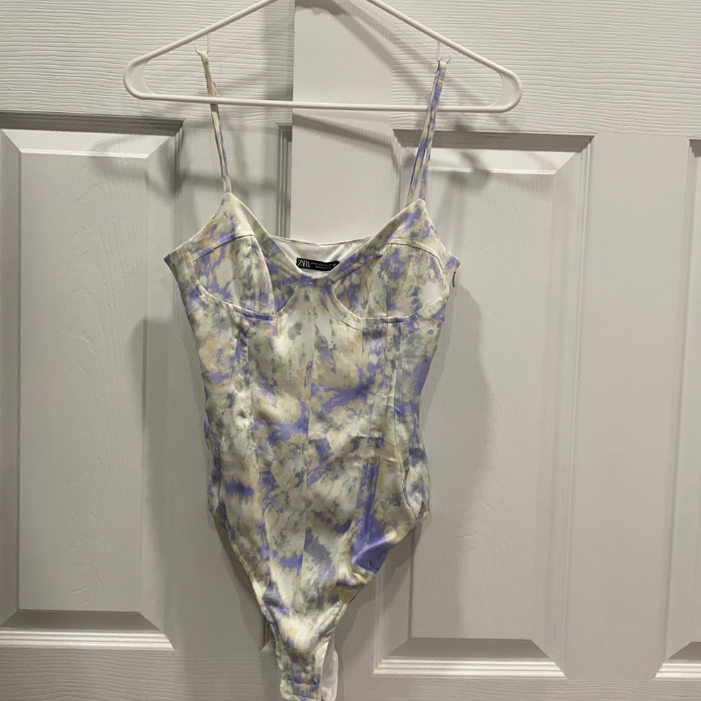 ZARA- Tie dye bustier bodysuit size:XS *worn once*